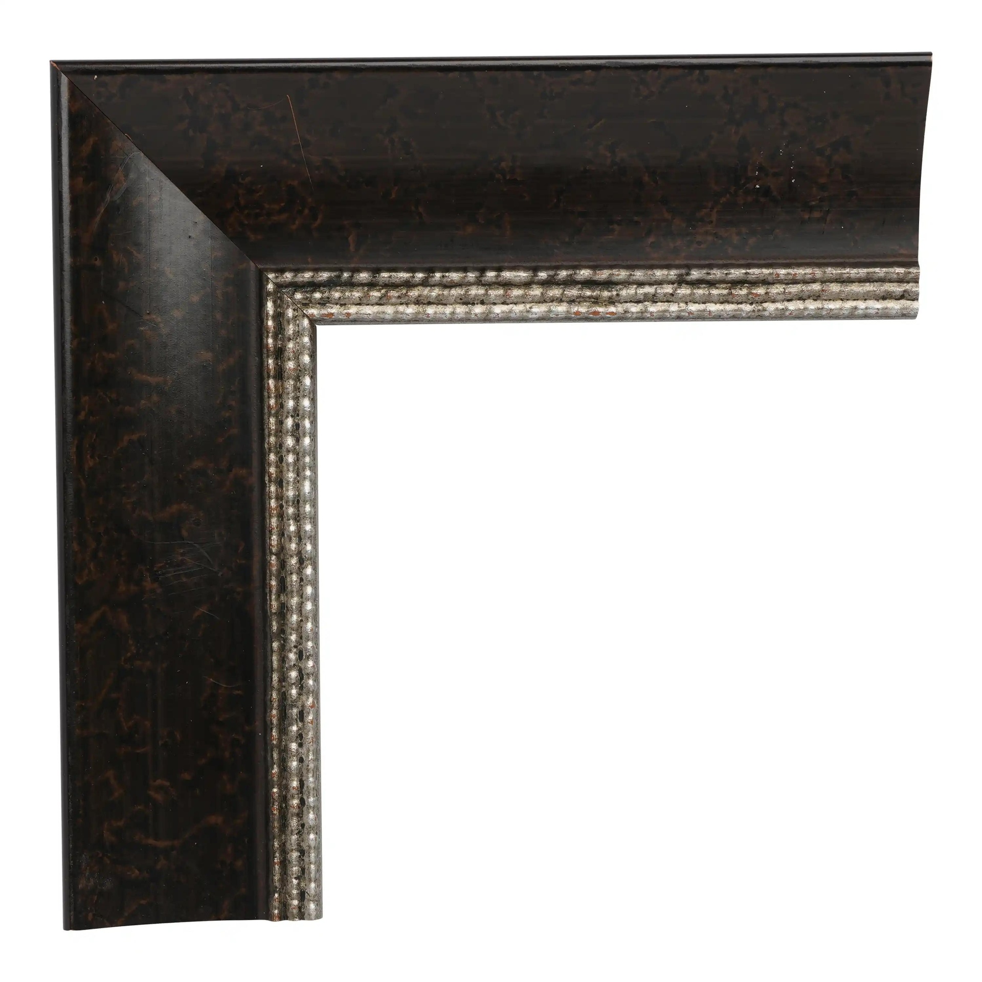 8031 - 1-3/4" BROWN W/ SILVER LIP