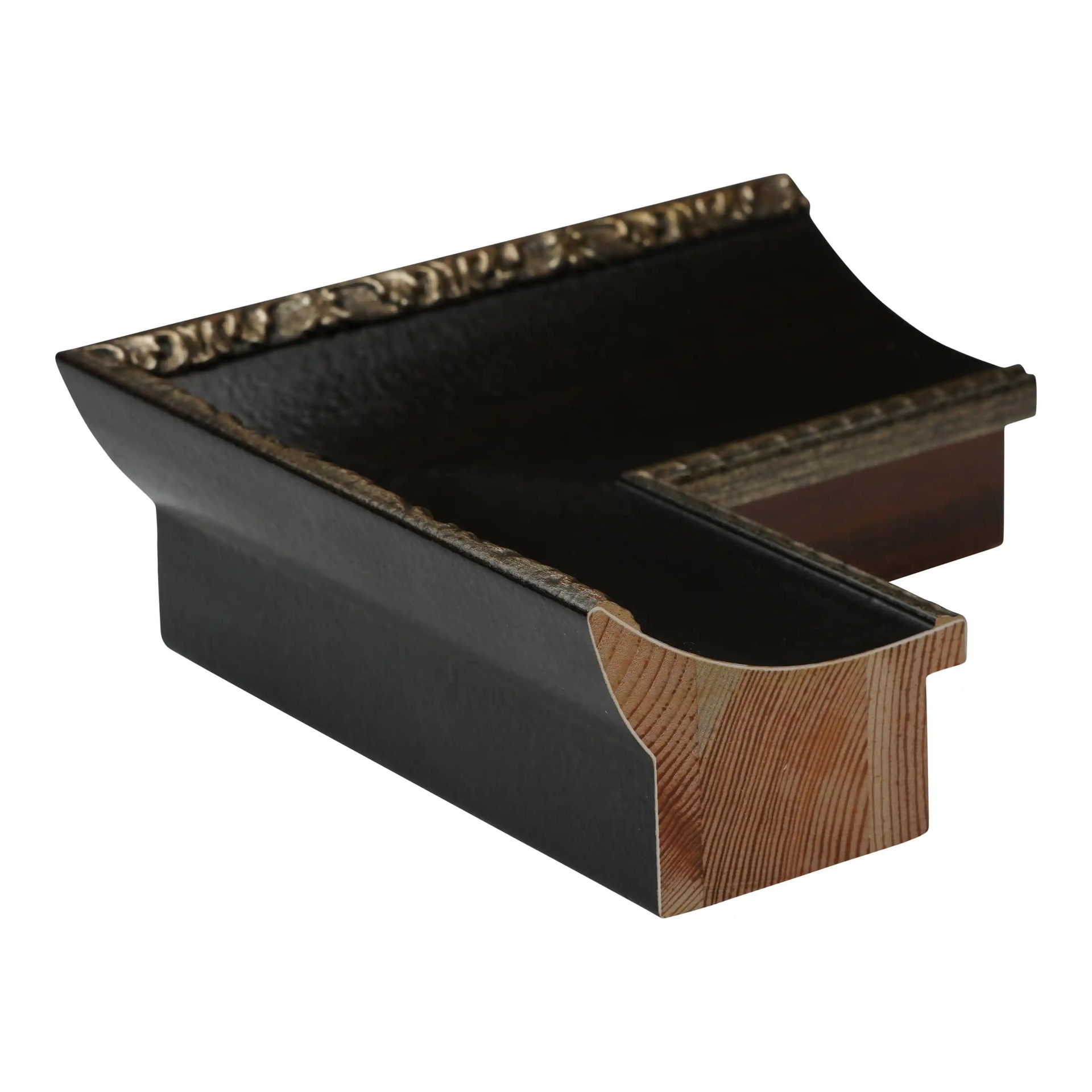 8059 - 3" BLACK W/ SILVER