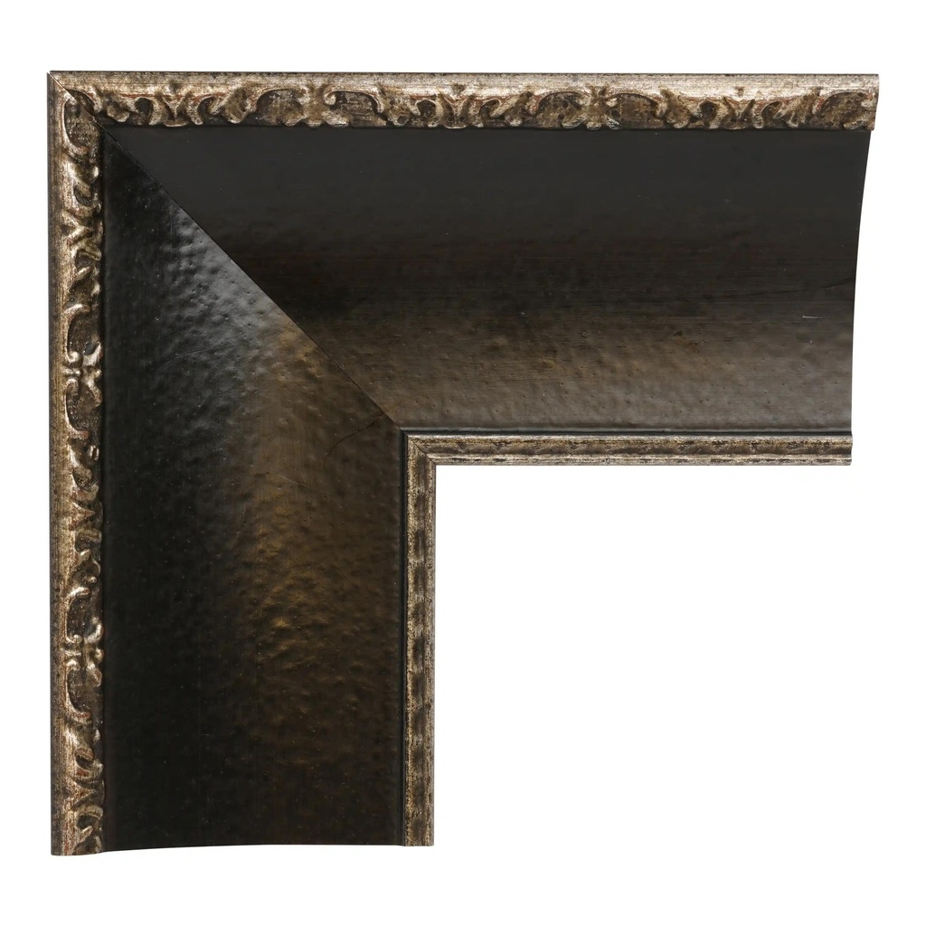 8059 - 3"  BLACK W/SILVER