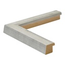 9034 - 1"  WHITE SILVER