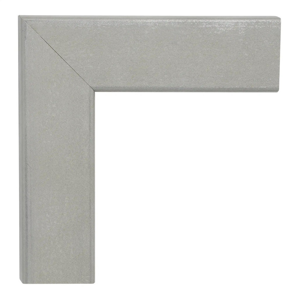 9038 - 1-3/4"  WHITE SILVER