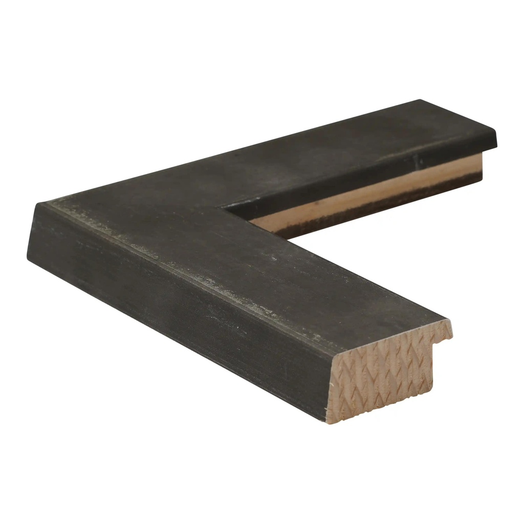 9041 - 1-3/4"  BLACK SILVER