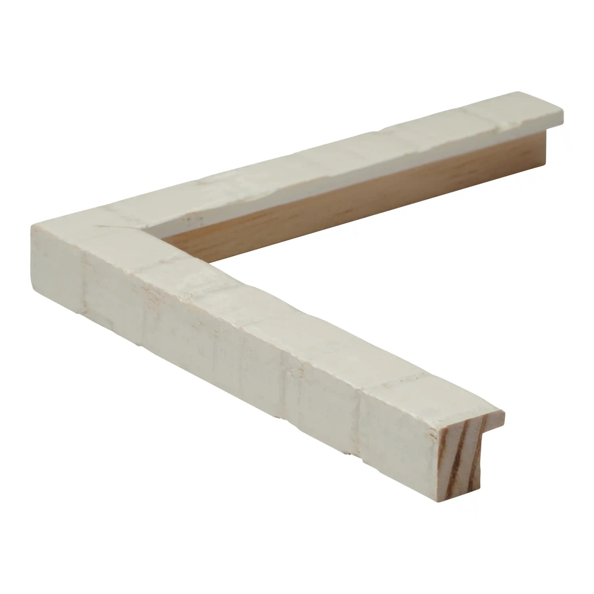 ~DISCONTINUED~ - 9058 - 3/4" RUSTIC WHITE GLAZE