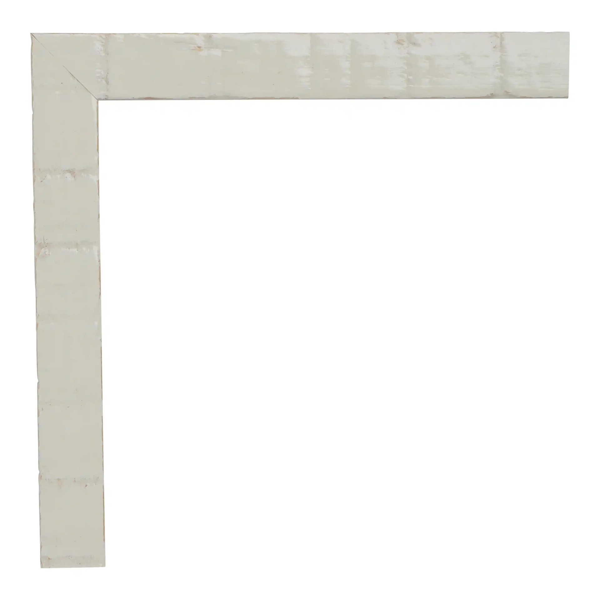 ~DISCONTINUED~ - 9058 - 3/4" RUSTIC WHITE GLAZE