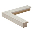 9062 - 1"  RUSTIC WHITE GLAZE