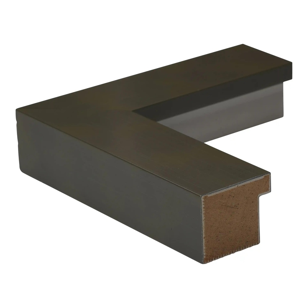 M141-13 1-5/8" SATIN DARK SILVER