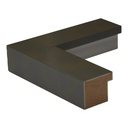 M141-13 1-5/8" SATIN DARK SILVER