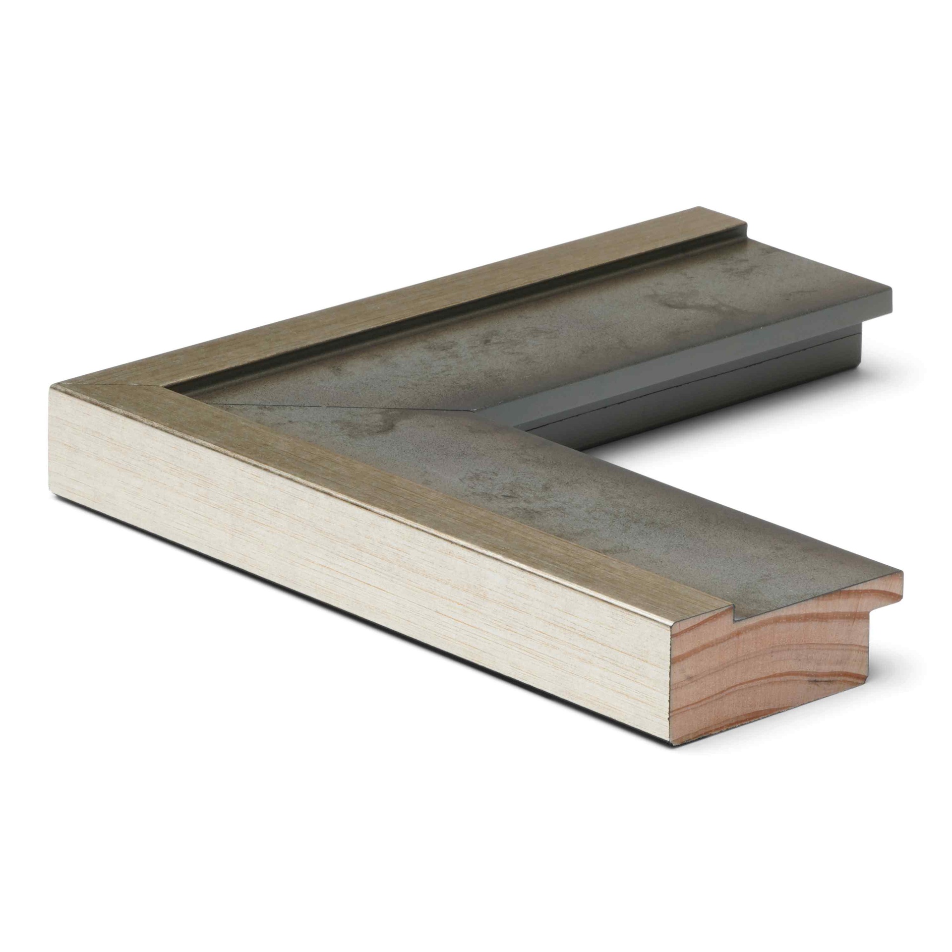 2757 - 2"  BURNISHED SILVER