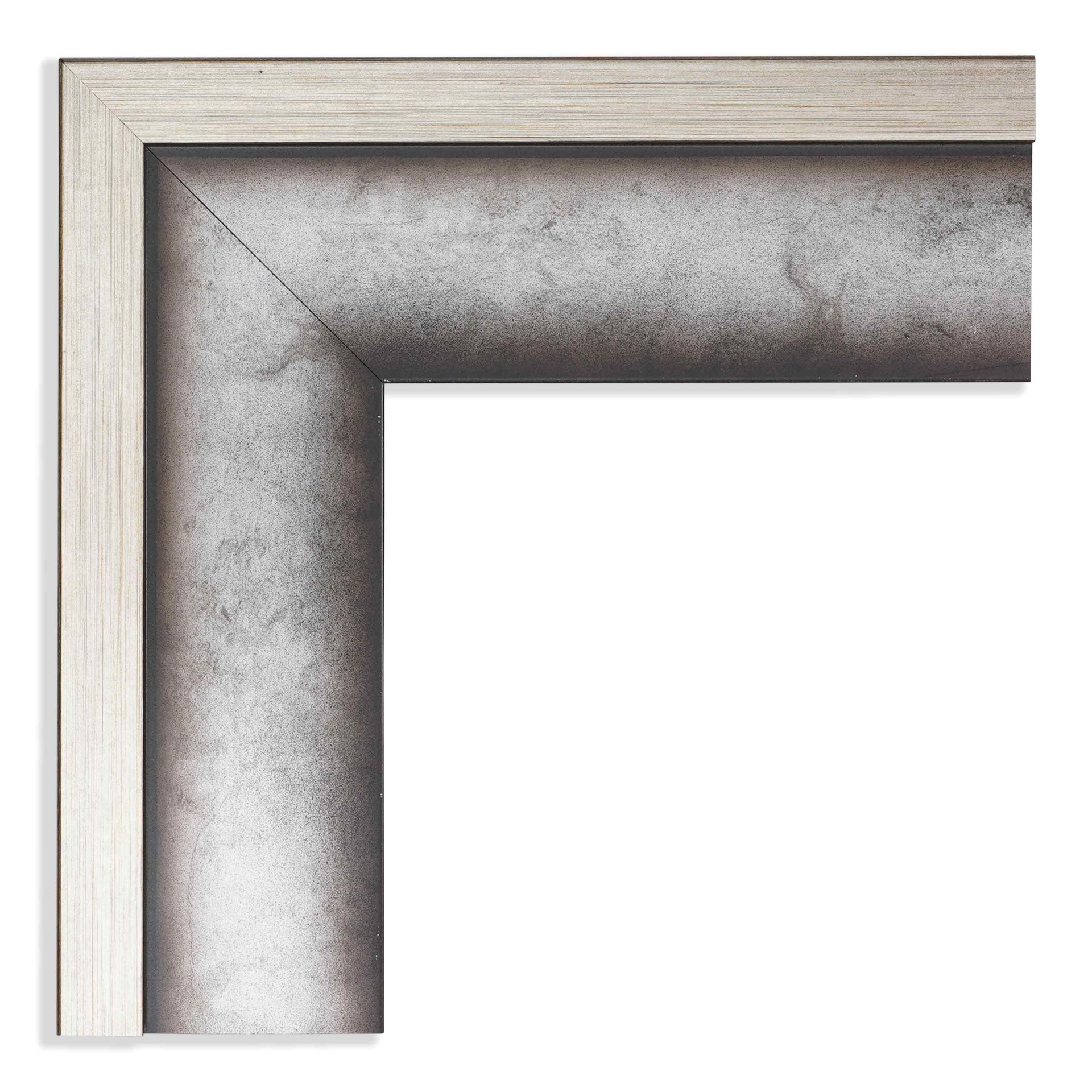 2757 - 2"  BURNISHED SILVER