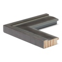 2758 - 2"  BURNISHED CHARCOAL