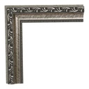 M24-253 1-1/4" SILVER ORNATE