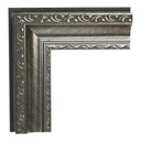 M24-263  2" ORNATE SILVER