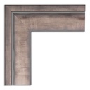 2758 - 2"  BURNISHED CHARCOAL