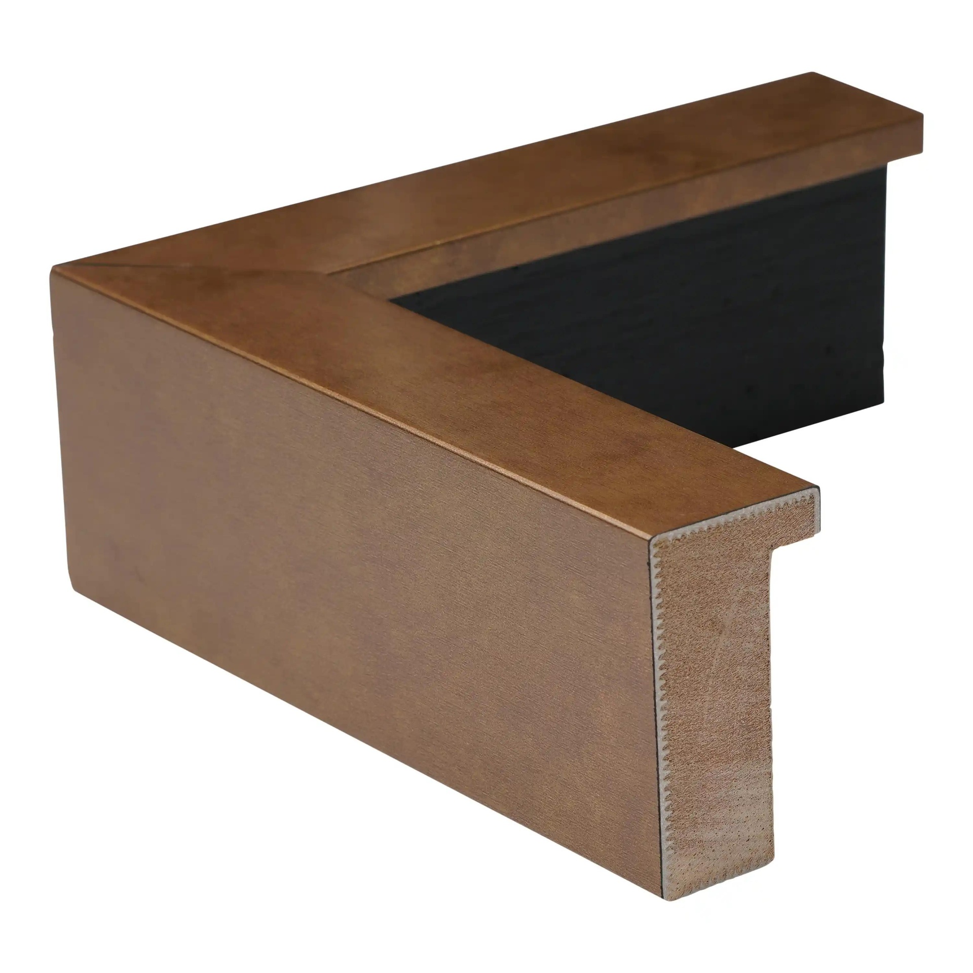 ~DISCONTINUED~ - M241-15 - 1-1/4" SATIN BRONZE SHADOWBOX - KC Only