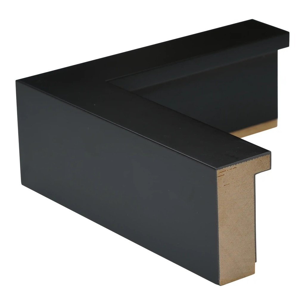 M241-29 1-1/4" BLACK SHADOW BOX