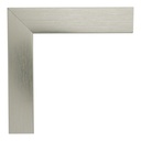 M241-33 1-1/4" SILVER SHADOW BOX