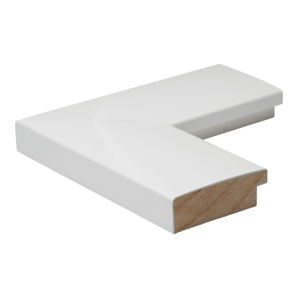 M245-02 2-5/8" WHITE LACQUER