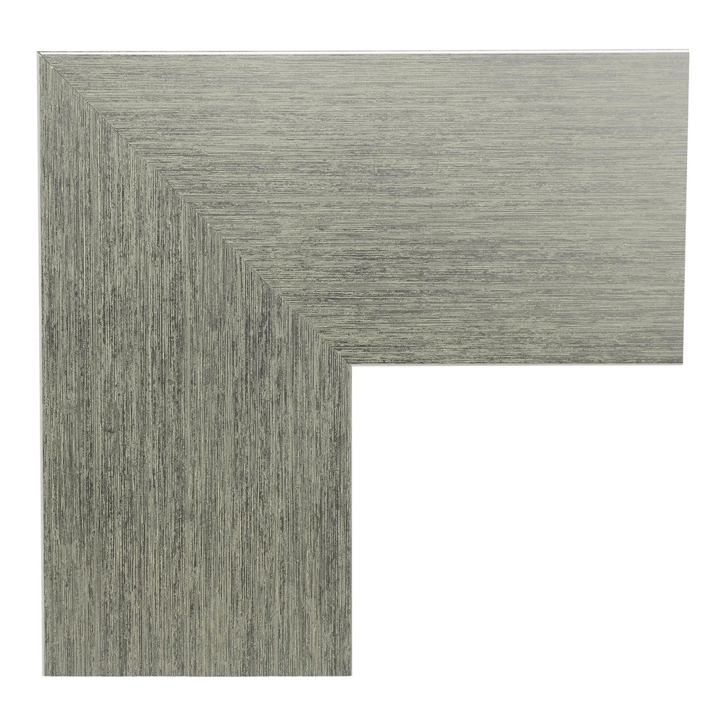 M253-33 - 3" SILVER FLAT TOP