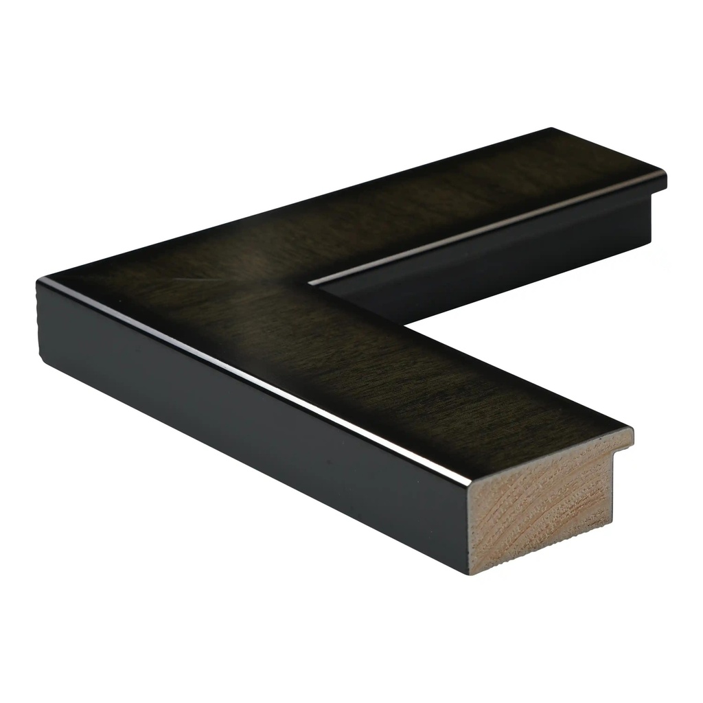 M267-38  1-7/8" DK GRAY W/SIL EDGE