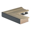 2780 - 2-3/4"  ANT. SIL W/BRN SCR