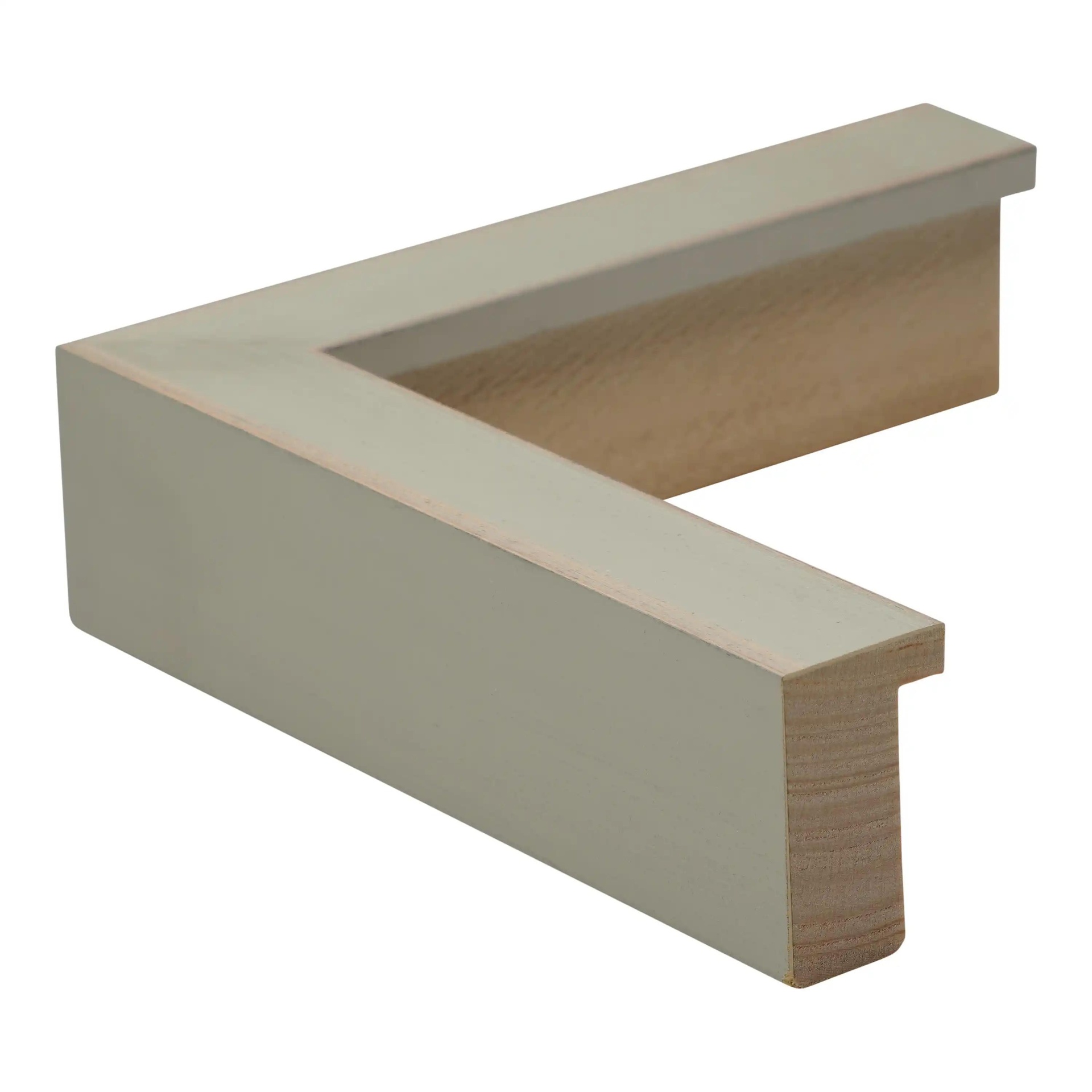 M330-11 - 1" GREY/ BEIGE LINE SHADOWBOX