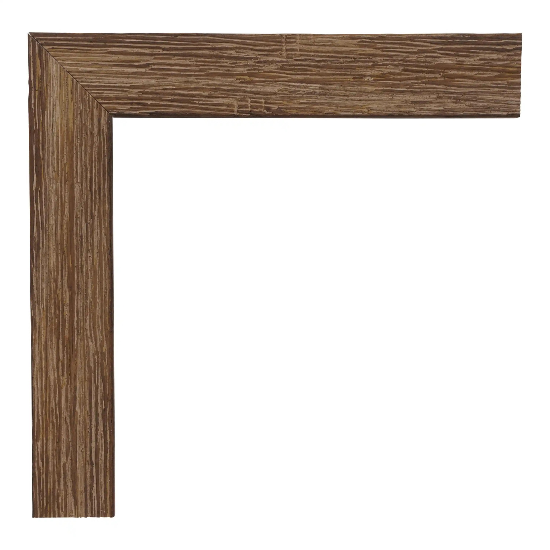 M330-121 - 1" BROWN/WHITE BARNWOOD SHADOWBOX
