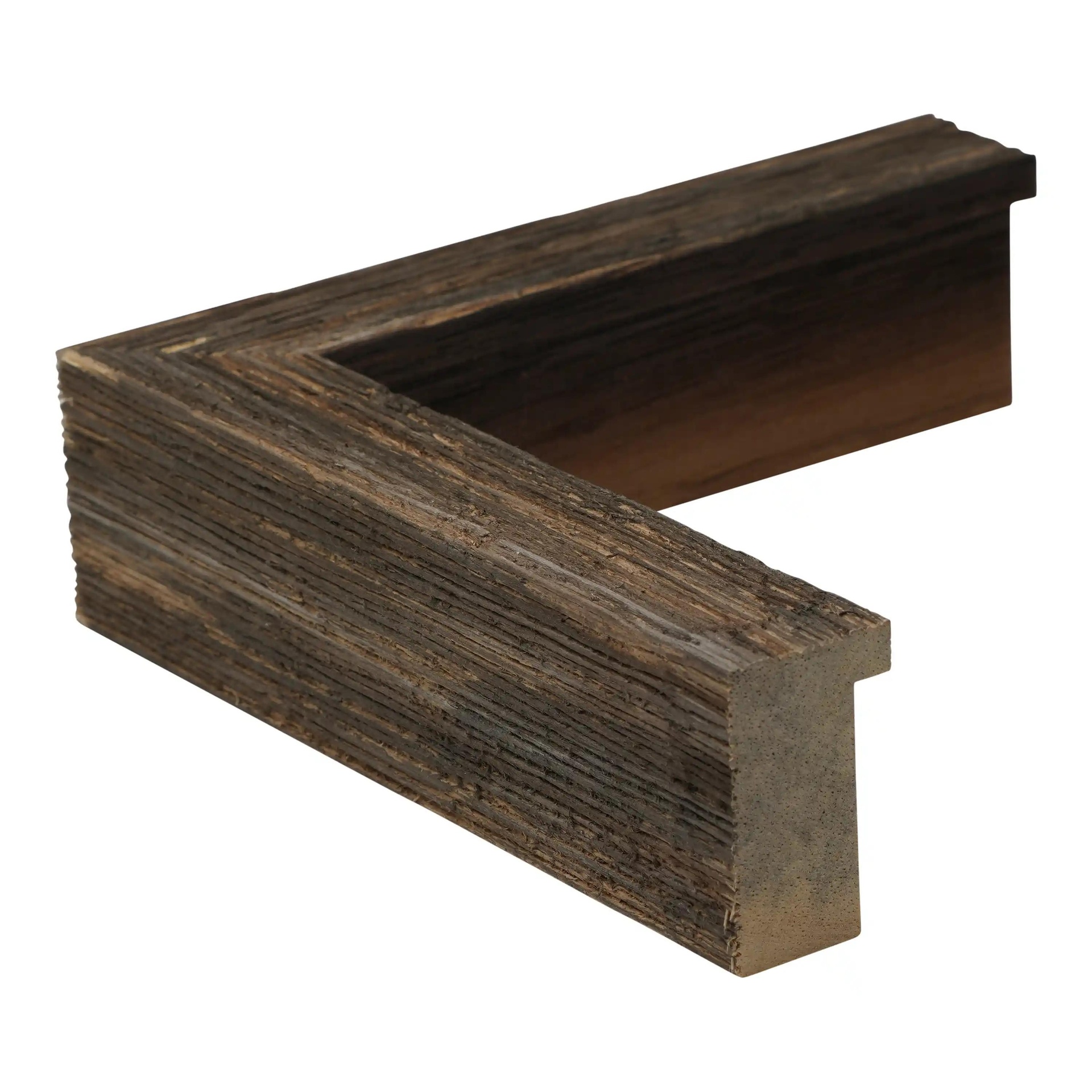 M330-131 - 1" GREEN/BROWN BARNWOOD SHADOWBOX