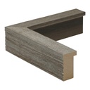 M330-138 - 1" WHT/GREY BARN.SHADOW.