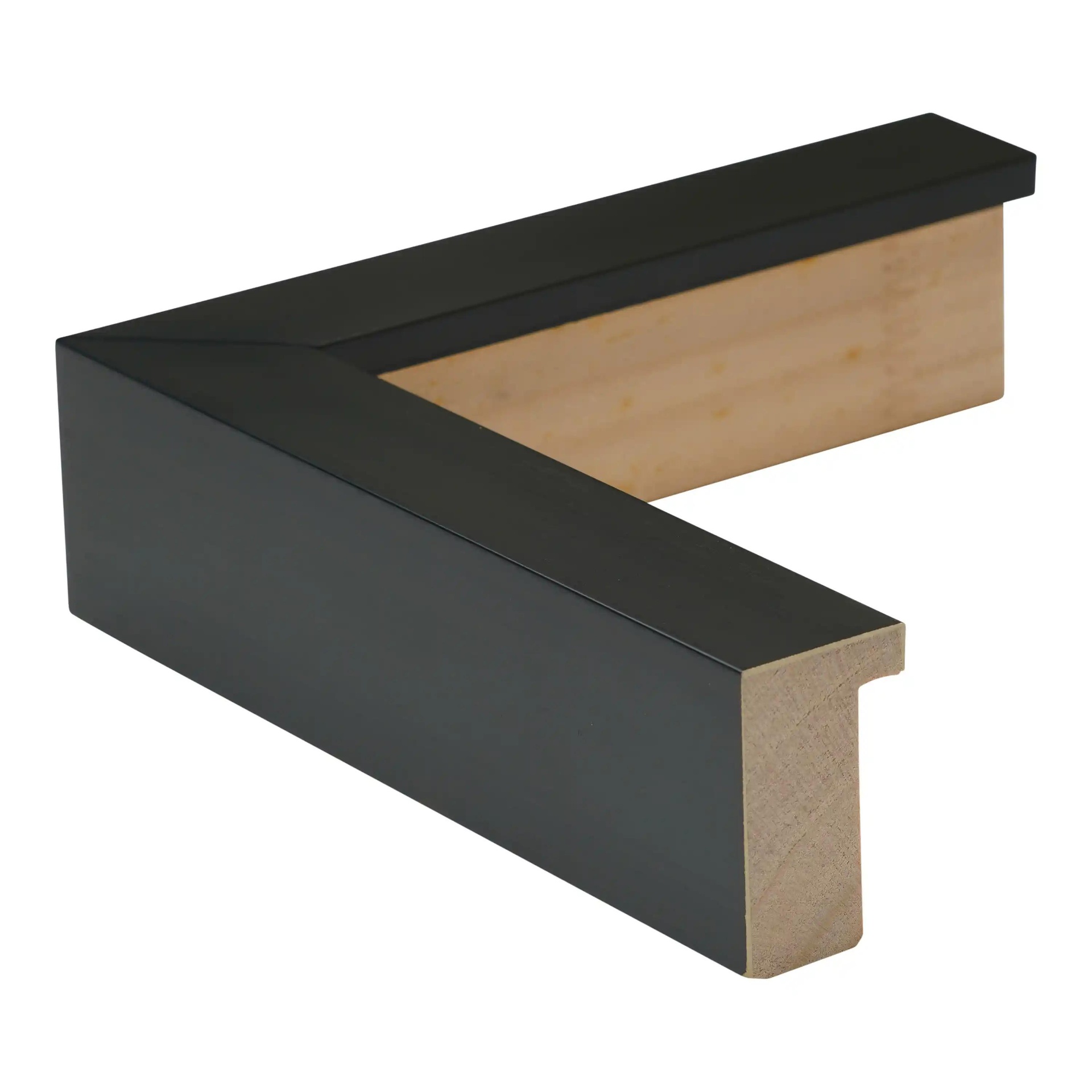 M330-18 - 1" CHARCOAL BARNWOOD SHADOWBOX