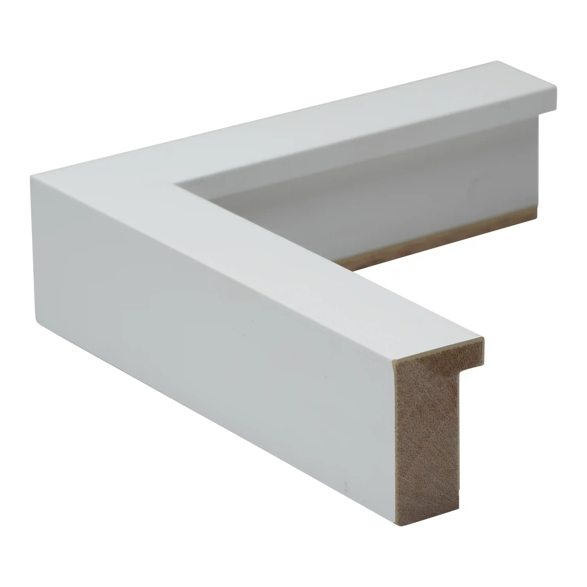 M330-22 - 1" WHITE SHADOWBOX