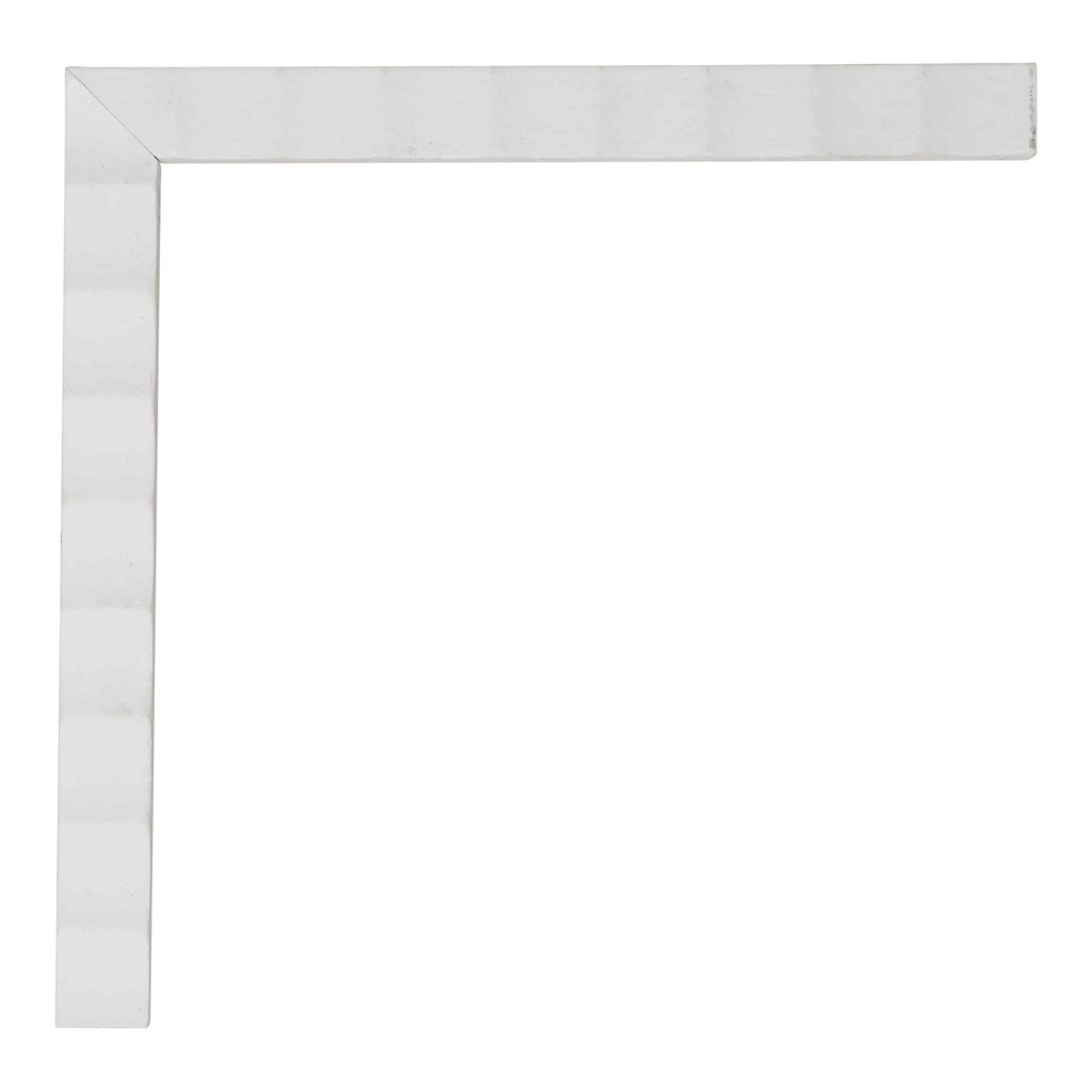 2816 - 5/8"  WHITE SCALLOP