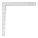 2816 - 5/8"  WHITE SCALLOP