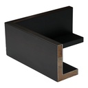 M339-21 1-3/4" ESPRESSO FLOATER