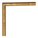 2819 - 5/8"  GOLD SPIRAL