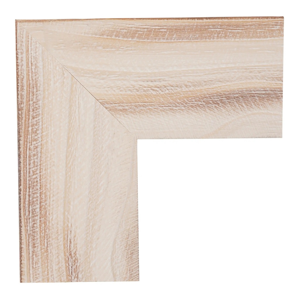 M424-22 - 2-3/4" WOODGRAIN WHITE