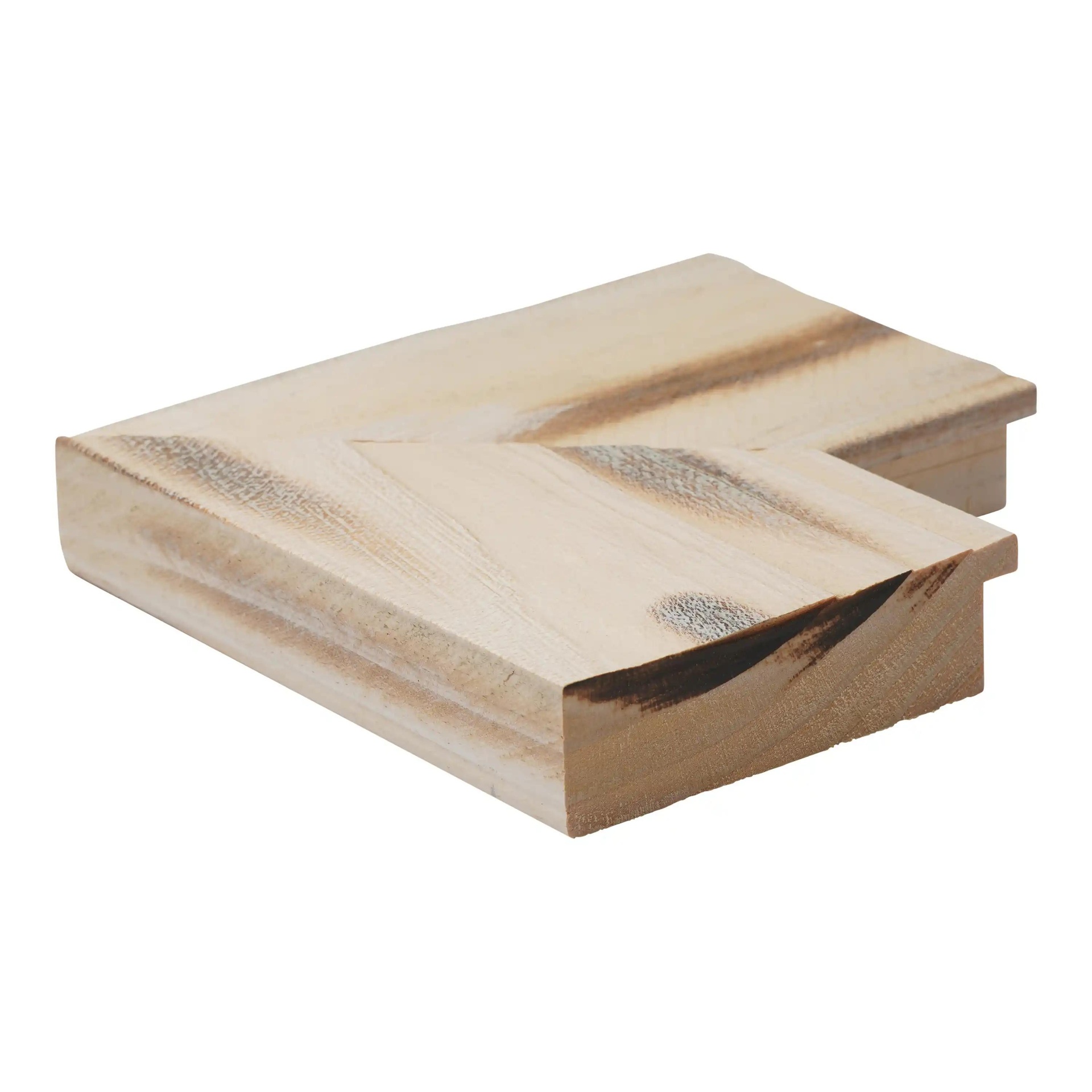 ~DISCONTINUED~ - M425-22 - 4" WOODGRAIN WHITE