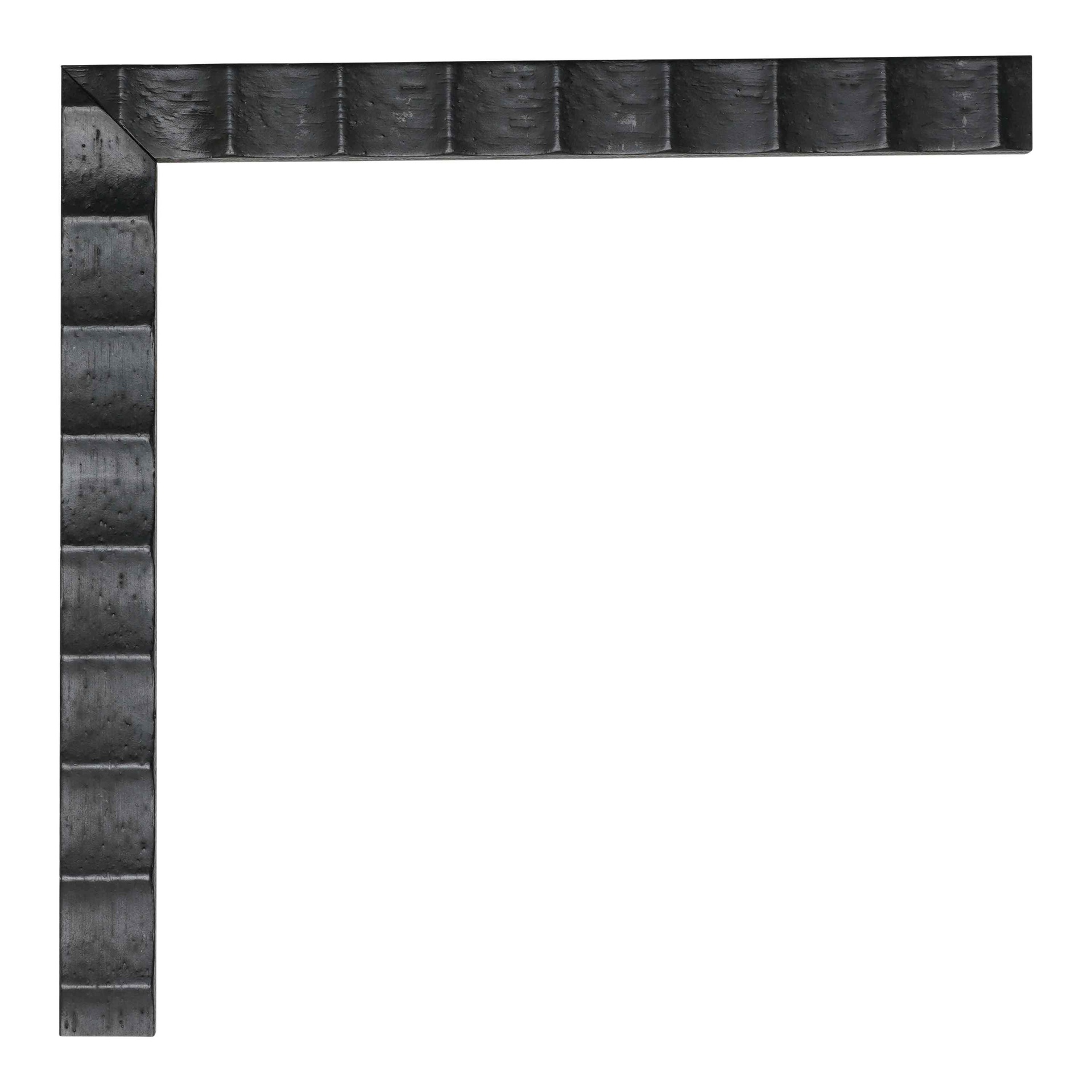 2822 - 5/8"  BLACK SCALLOP