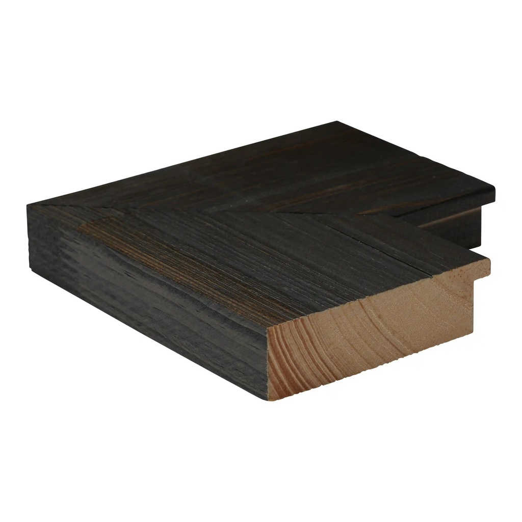 M425-29 - 4" WOODGRAIN BLACK