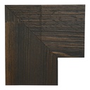 M425-29 - 4" WOODGRAIN BLACK