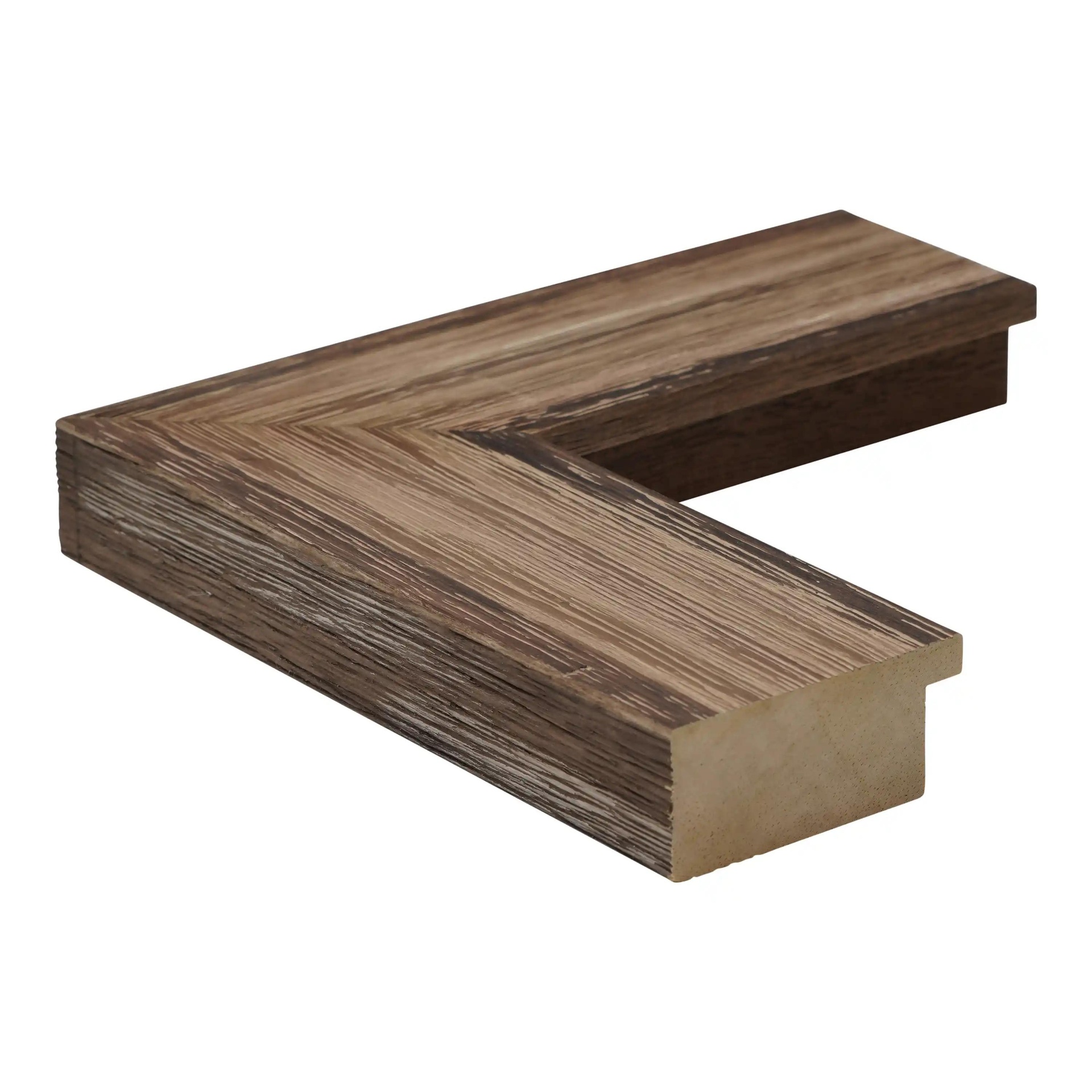 M430-121 - 2" BROWN BARNWOOD