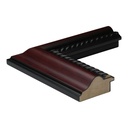 M66-24  2-1/8" MAHOGANY W/ ROPE