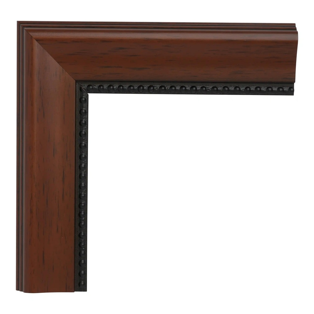 M69-21 - 1-1/2" WALNUT W/BEADED LIP