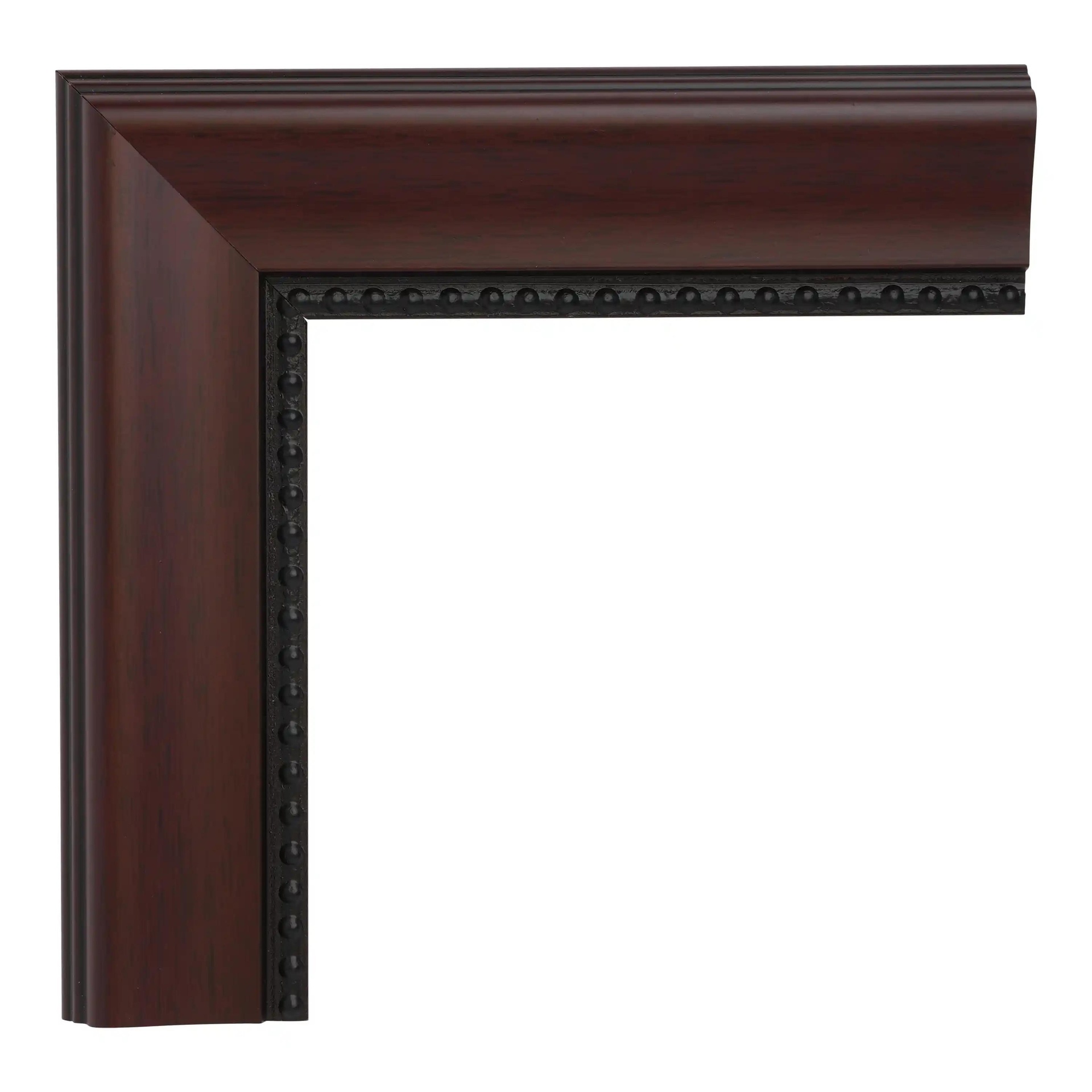 M69-24 - 1-1/2" MAHOGANY W/ BEADED LIP