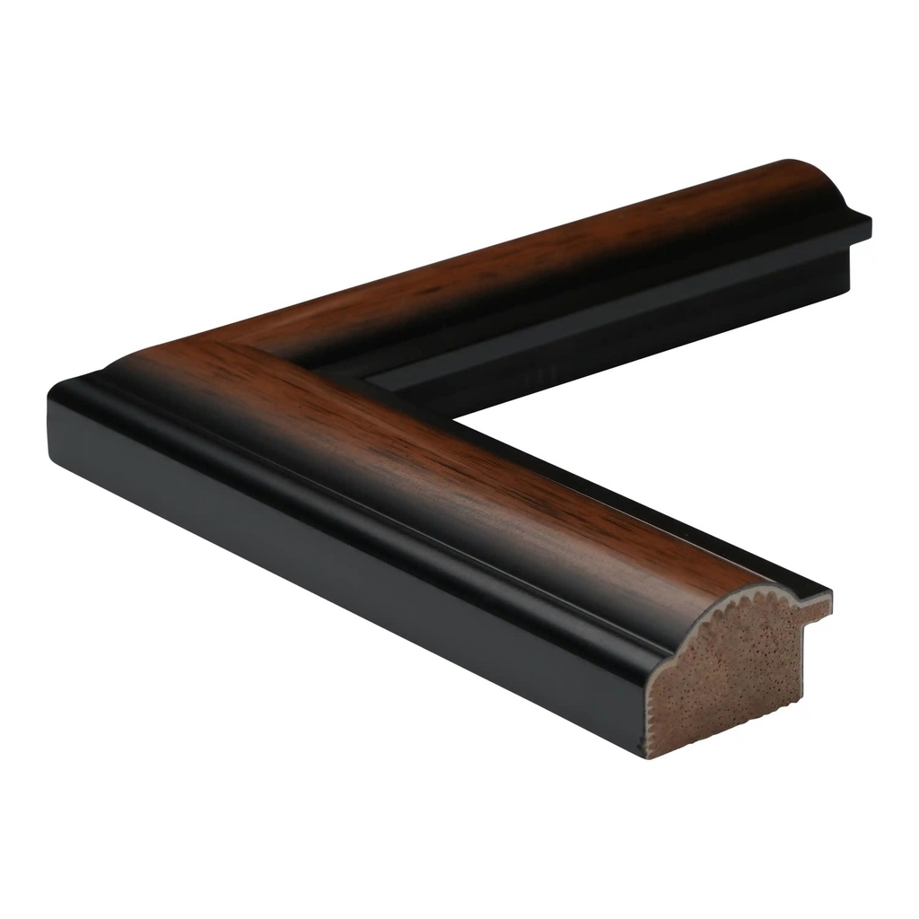 M705-21 - 1-1/2"  WALNUT & BLACK