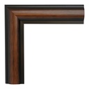 M705-21 - 1-1/2"  WALNUT & BLACK