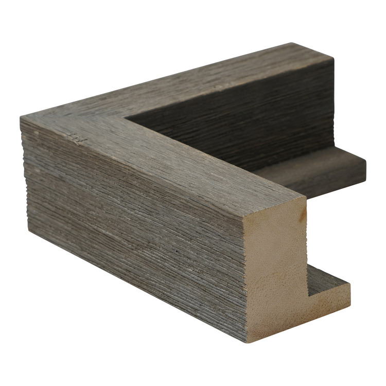 ~CLOSEOUT~ - M361-138 - 2-1/4" LIGHT GREY BARNWOOD FLOATER - KC Only