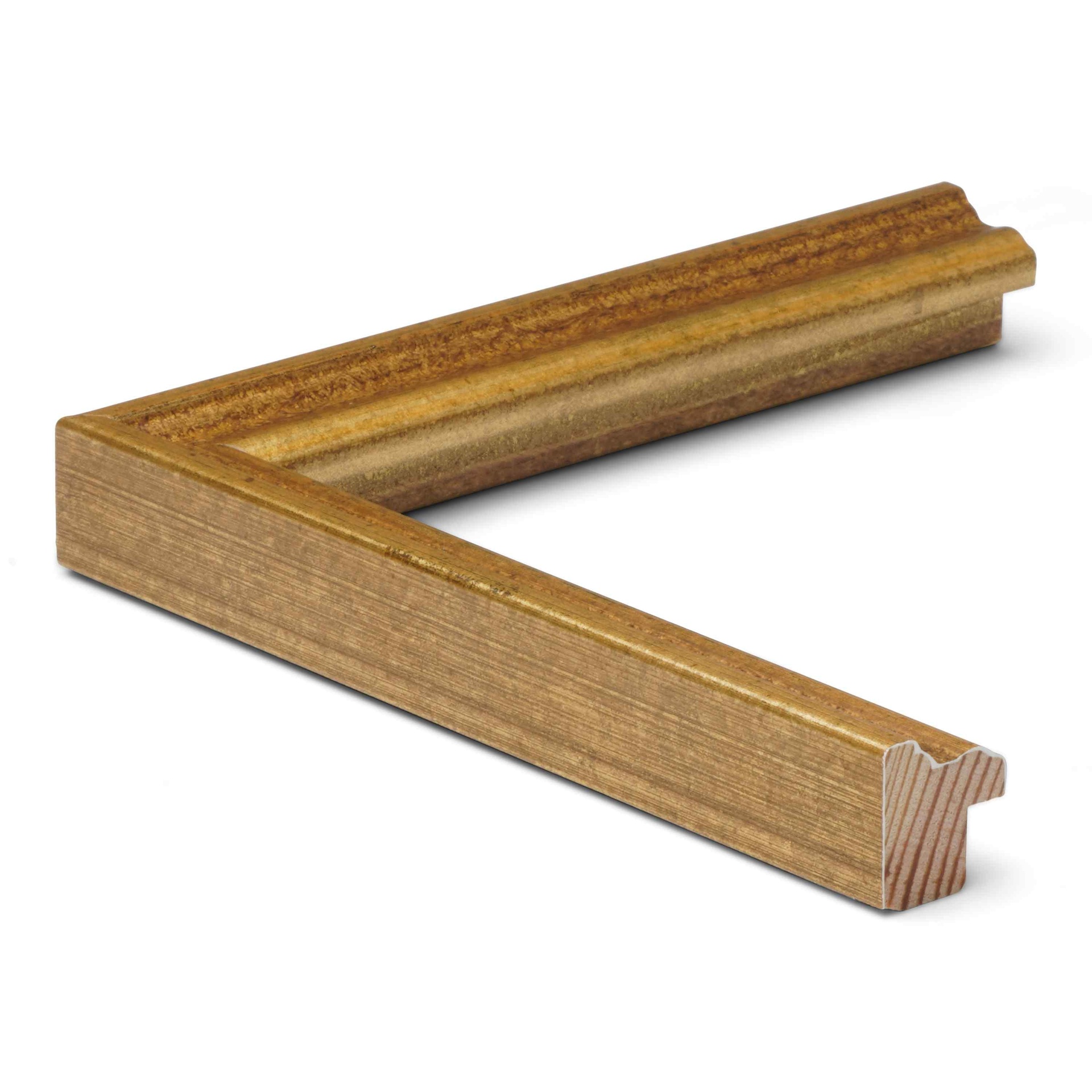 2898 - 3/4" GOLD TRADITIONAL