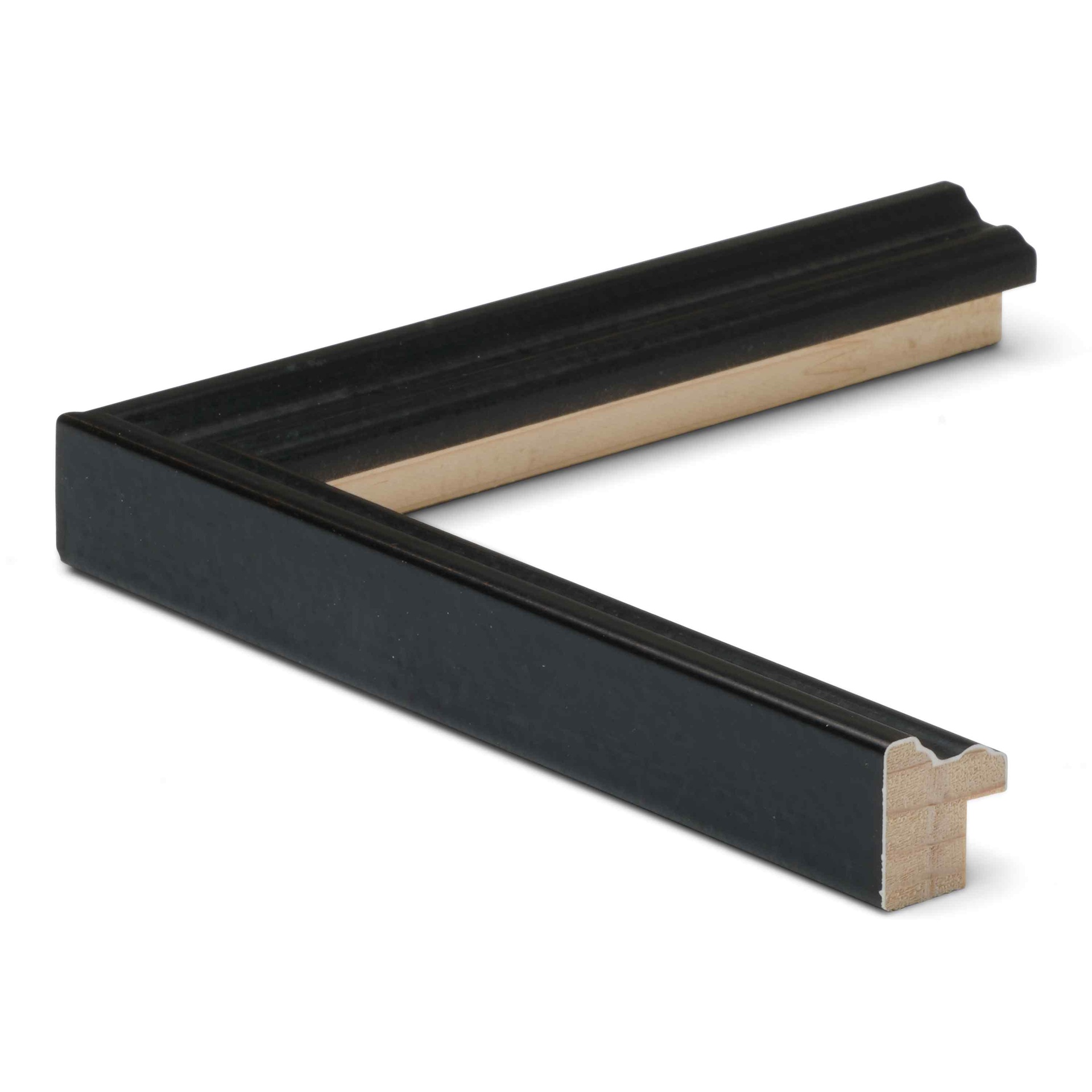 2901 - 3/4" BLACK TRADITIONAL