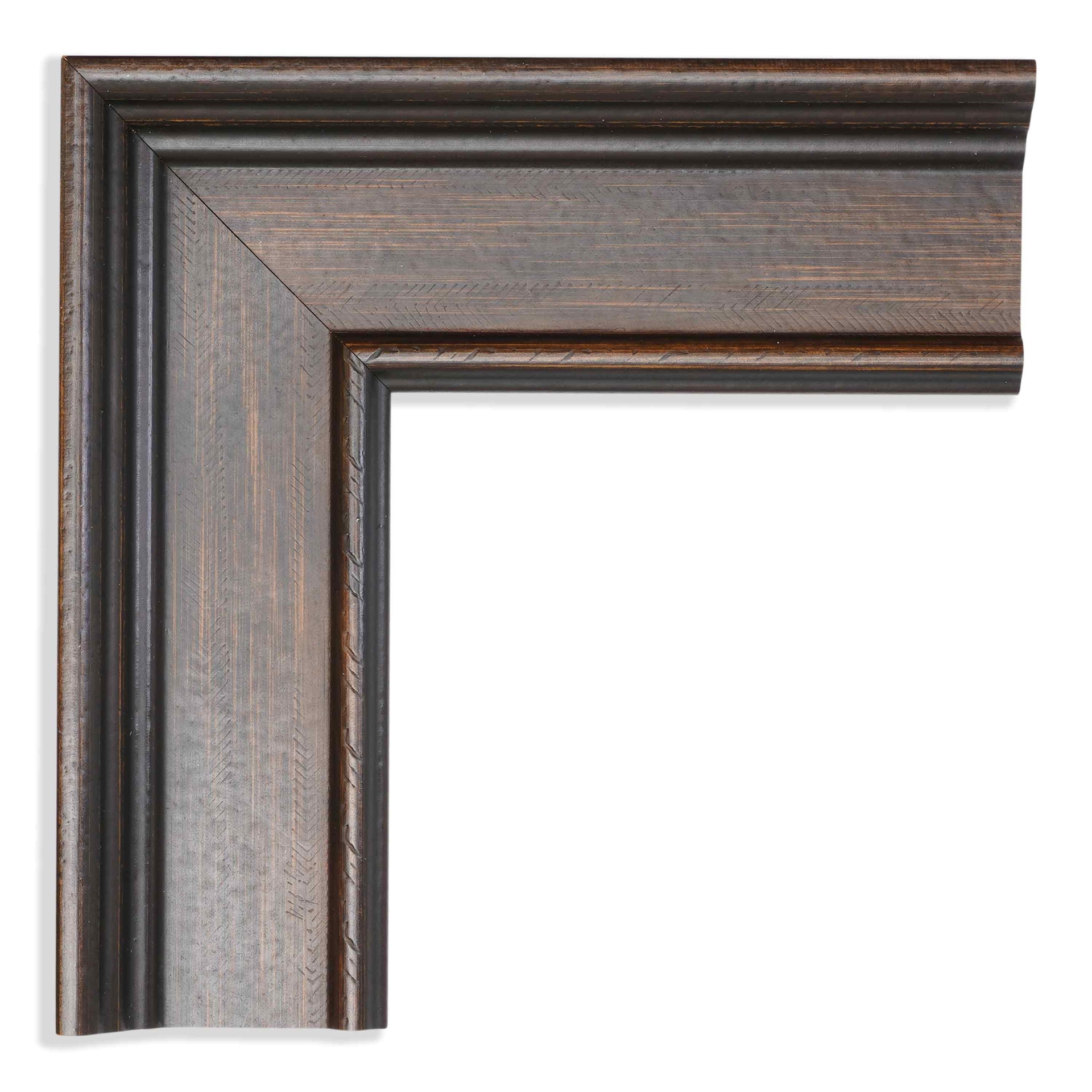 2905 - 2" BROWN TRADITIONAL