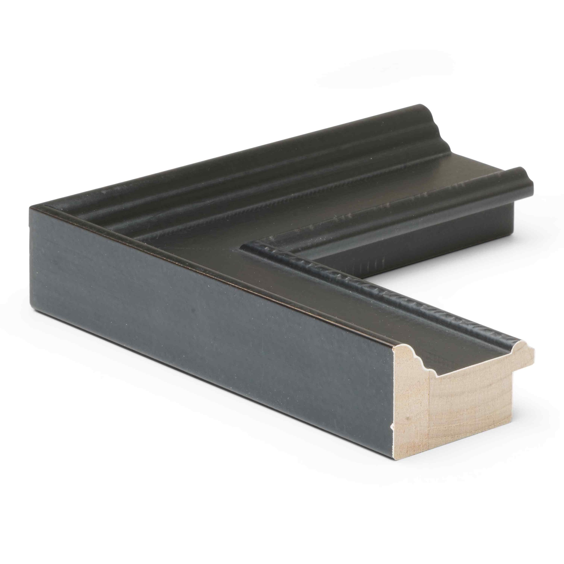 2906 - 2" BLACK TRADITIONAL